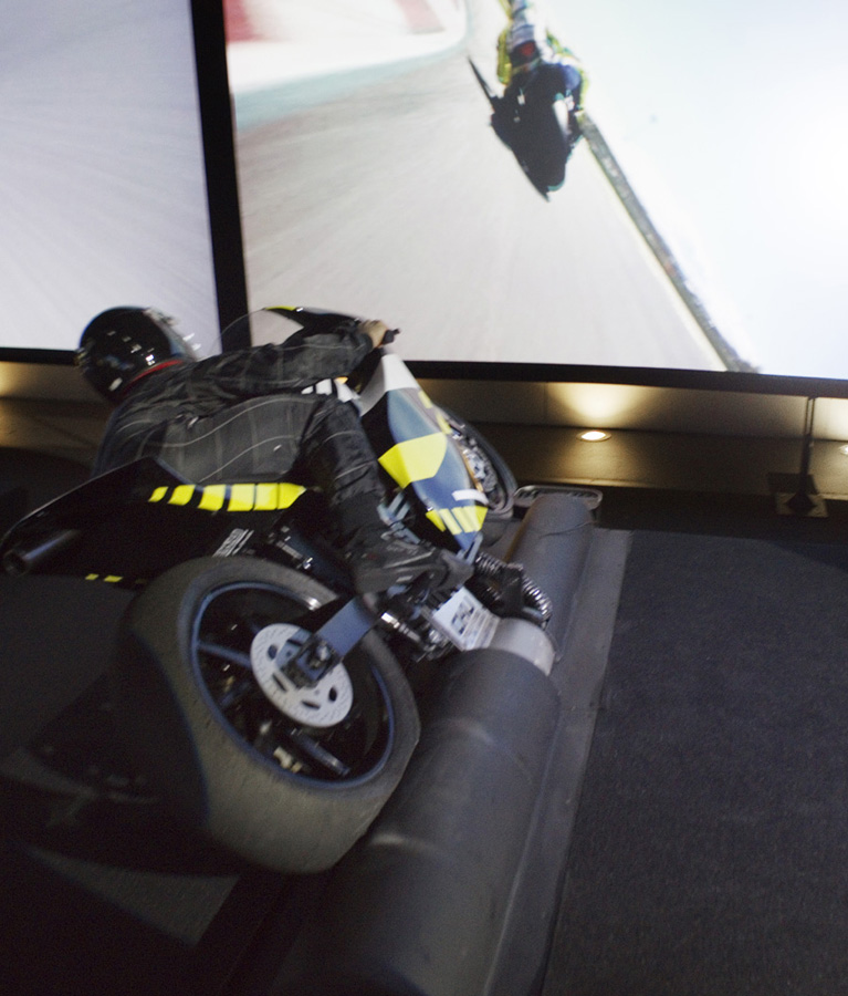 Simulateur Moto GP - Des sensations extrêmes